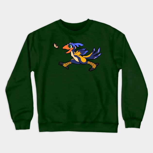 Happy Flut Flut Crewneck Sweatshirt by utzsar